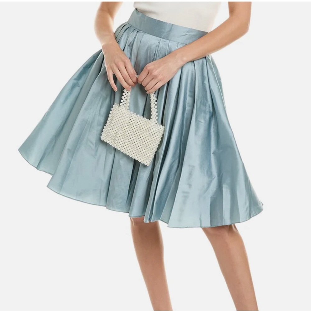 NWT Emily Shalant Classic Taffeta Party Skirt Size 4